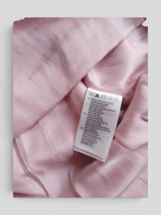 Vestido H&M Corazón Satinado Talla L