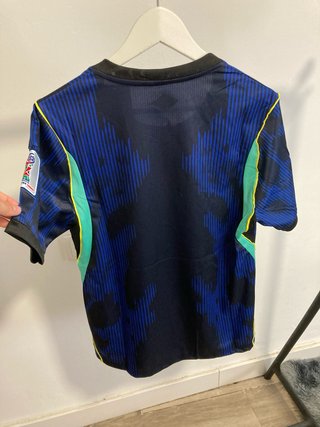 Camiseta Jordan Brasil CBF Azul Negra
