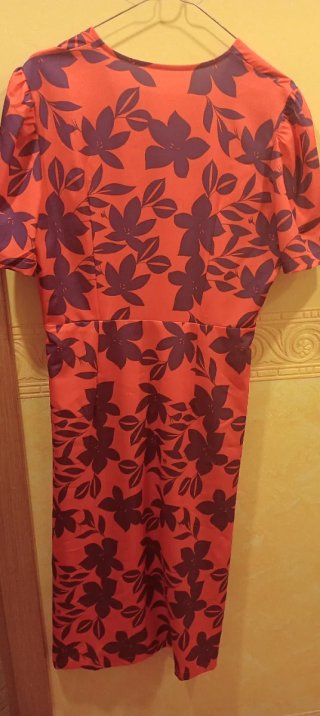 Vestido midi estampado floral