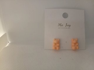 Pendientes Oso Naranja Me Joy