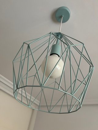 Lámpara colgante Liderlamp geométrica