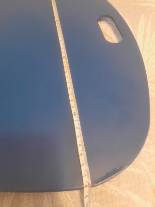 Soporte para portátil azul