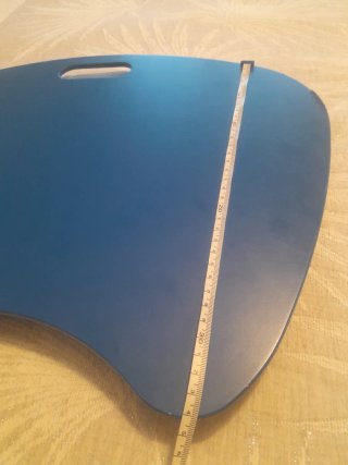 Soporte para portátil azul