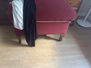 Mueble tocador madera con cómoda