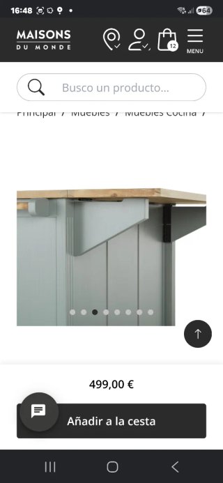 Isla de cocina Maison du Monde