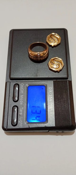 Conjunto Joyas Plata925 y Oro Hombre