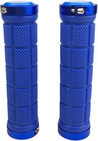 Empuñaduras Bicicleta Azul Ergonómicas