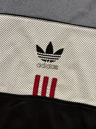 Adidas Originals chaqueta gris colorblock vintage