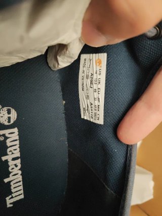 Zapatos Timberland Azul/Gris Talla 49