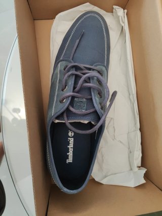 Zapatos Timberland Azul/Gris Talla 49