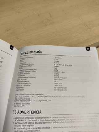Cinta de andar