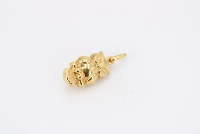 Colgante de oro 18K con forma de búho