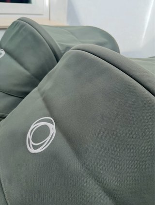 Bugaboo Donkey 5 Chasis Negro Capotas Verde