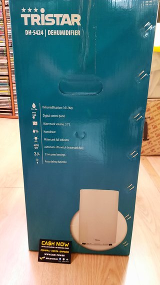 TRISTAR DH-5424 DESHUMIDIFICADOR 16L / 24H EN CAJA
