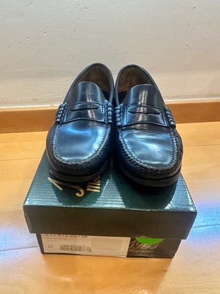 Mocasines azul marino talla 37