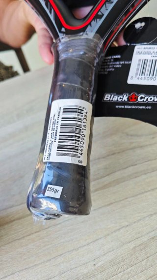Pala de Pádel Black Crown Viva