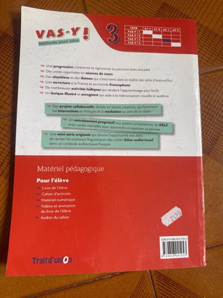 VAS-Y ! 3 LIVRE DE L'ÉLÈVE