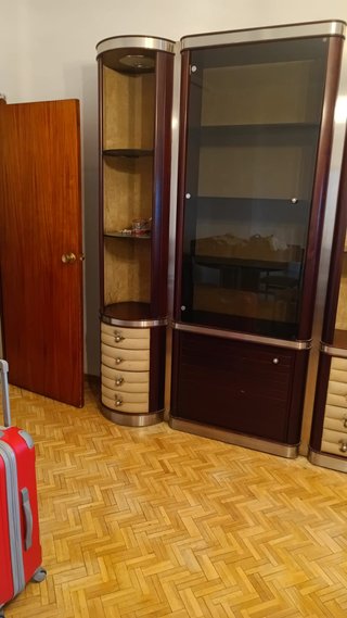 Vitrina / Mueble Salón Caoba