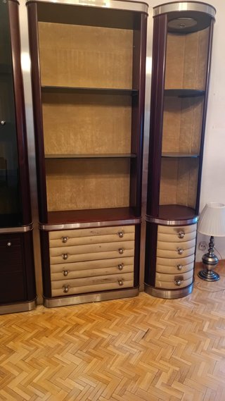Vitrina / Mueble Salón Caoba