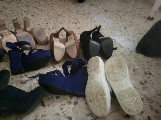 Lote Sandalias Tacón Mujer Tallas 39-40