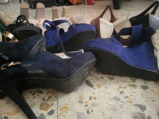 Lote Sandalias Tacón Mujer Tallas 39-40