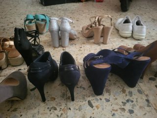 Lote Sandalias Tacón Mujer Tallas 39-40