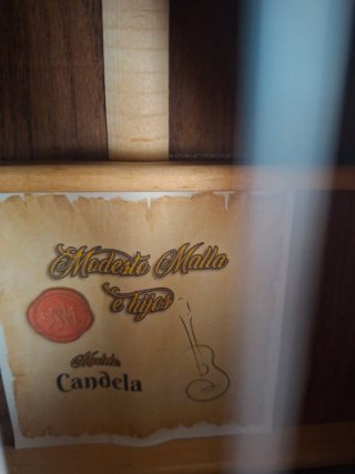 Guitarra Flamenca con previo OS1