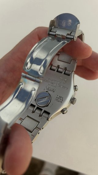 Swatch Irony Aluminio Esfera Azul