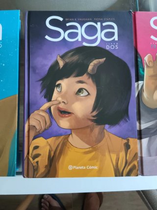 Saga libro uno, dos y tres