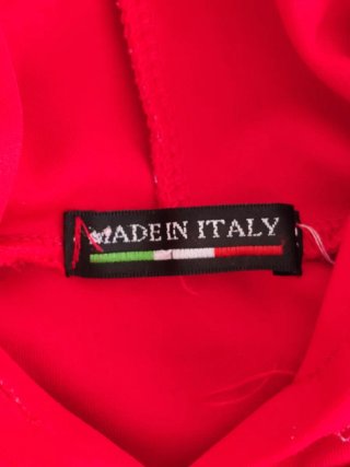 Sudadera Kappa Infantil Roja y Negra