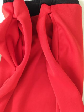 Sudadera Kappa Infantil Roja y Negra