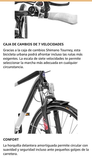 Bicicleta Eléctrica Lancia Gris y Negra