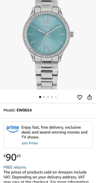 Reloj Breil cuarzo cosa analóga EW0654 para mujers