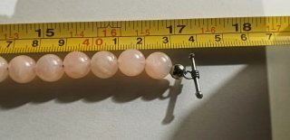Gargantilla Cuarzo Rosa, Turquesa y Aguamarina