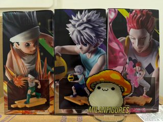 Hunter x Hunter Gon Killua Hisoka Set Figure