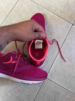 Scarpe Fitness Domyos Rosa Come Nuove