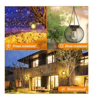 Farolillos Solares Colgantes Set x2