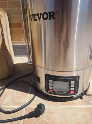 Hervidor macerador eléctrico Vevor