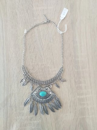 Collar Plata y Turquesa