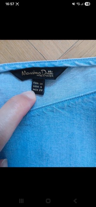 Blusa Massimo Dutti Talla 38