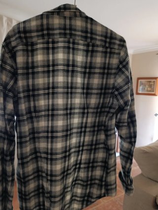 Camisa Vaquera Pull&Bear Gris Talla M