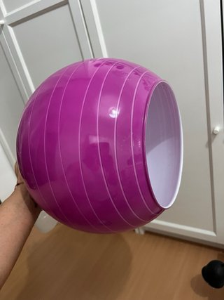 Juego 2 Lámparas Morada y Blanca