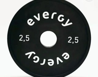 4 Discos Bumper Evergy 2.5kg