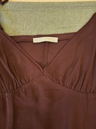 Top Zara tirantes marrón Talla M