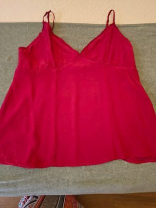 Top Zara tirantes marrón Talla M