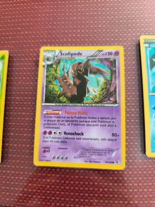 Lote indivisible de 3 cartas Pokémon: Shaymin, Kel