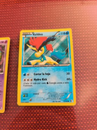 Lote indivisible de 3 cartas Pokémon: Shaymin, Kel