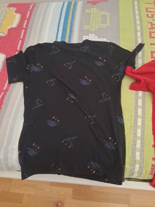 Camisetas Nike Jordan Negras y Rojas