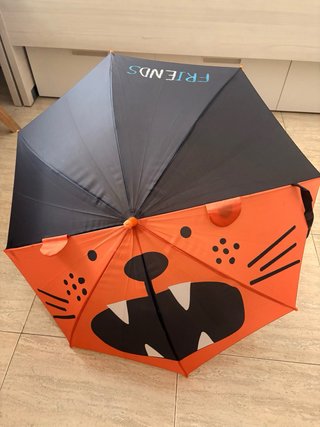 Paraguas infantil con diseño de león