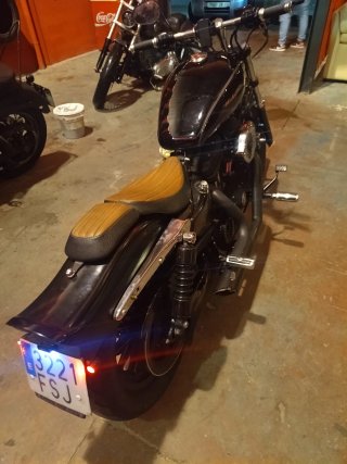 Harley Davidson XL 1200 Custom Motor solo 90000